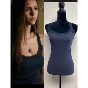 Lace Tank Top ASO Elena Gilbert The Vampire Diaries Medium Abercrombie & Fitch